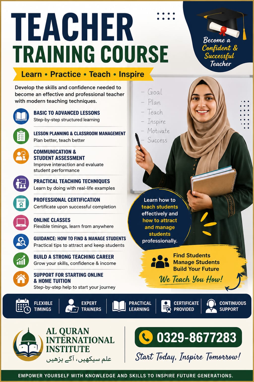 Teaching Training Course - Female Only